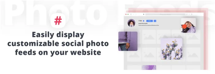 10Web Social Photo Feed banner