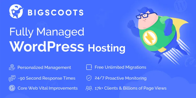 When you create a recipe website, you need to choose a domain. BigScoots is a great option.