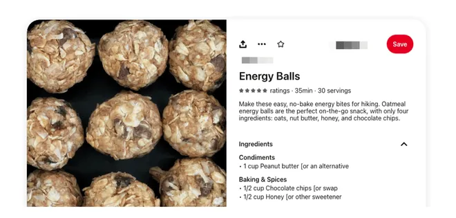 An image showing how your Pinterest descriptions carry over from WordPress to Pinterest when shared.