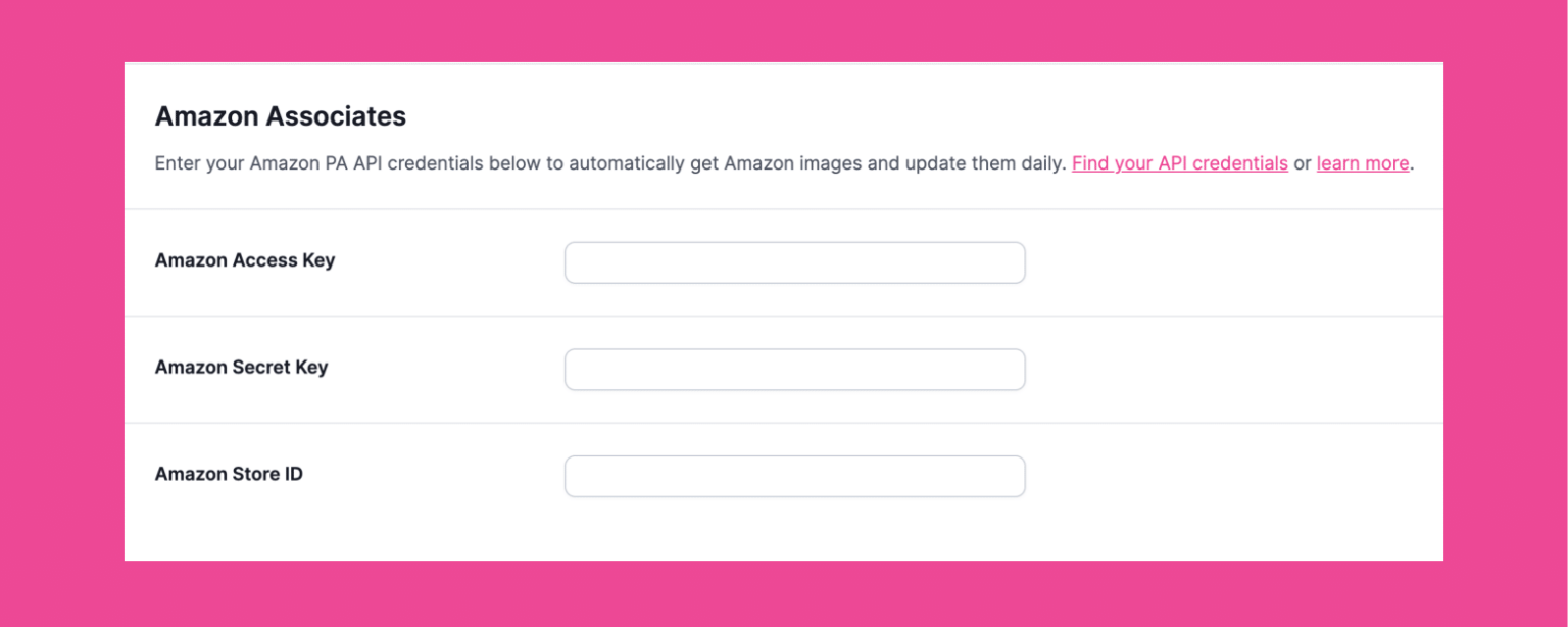 Easily add Amazon product images to your website with Tasty Links