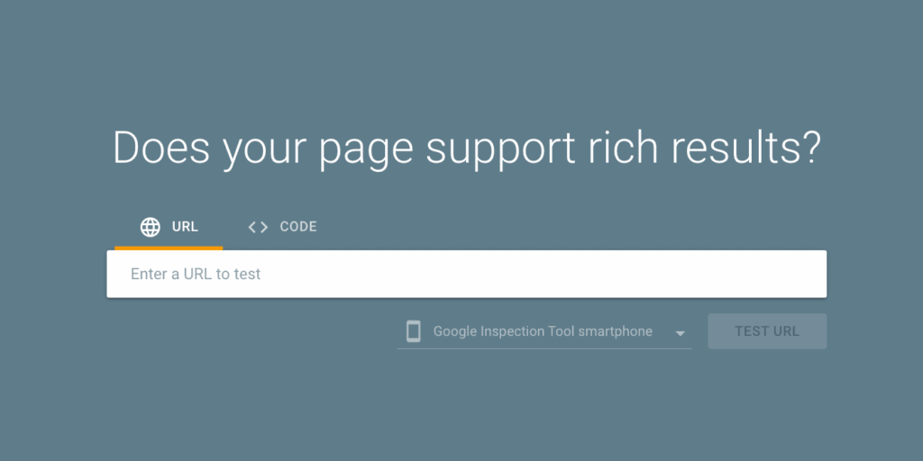 Google Rich Results Test